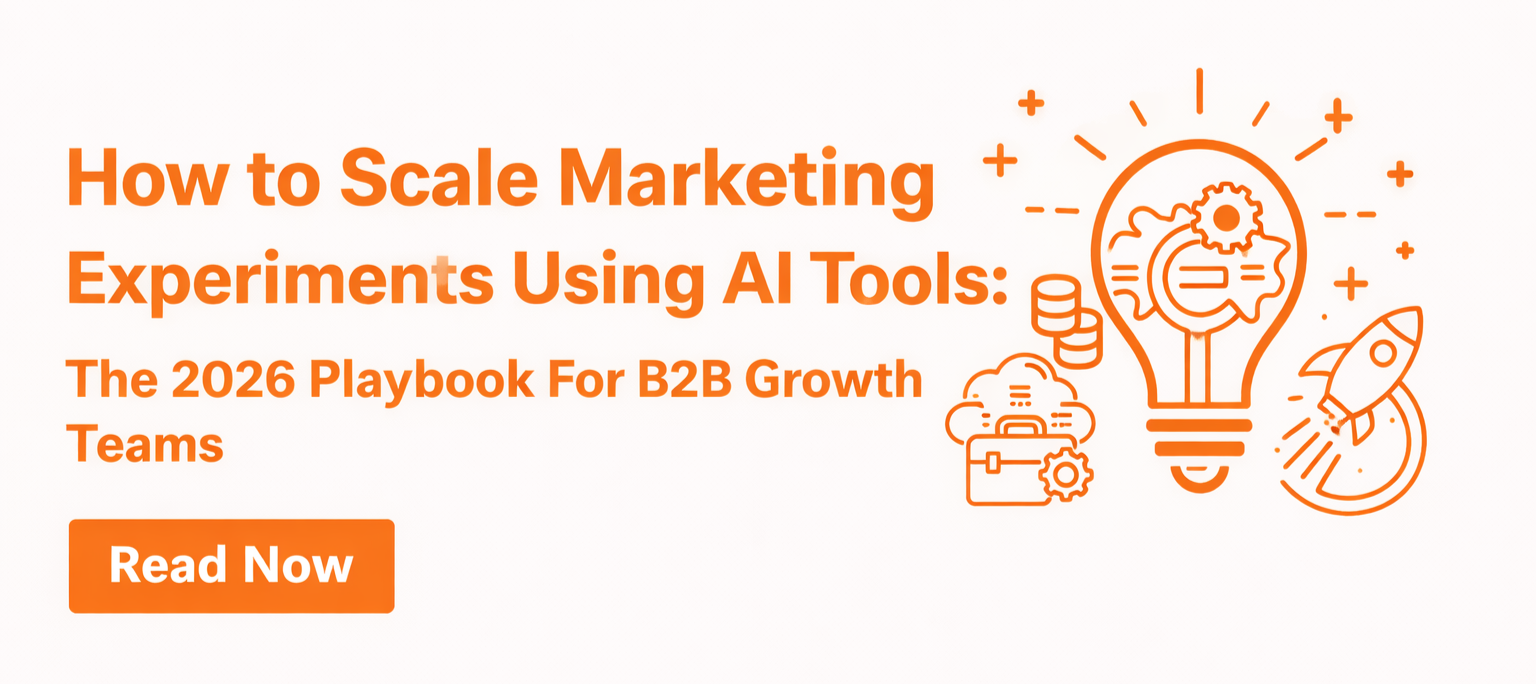 Scaling Marketing Experiments Using AI Tools: The 2026 B2B Playbook&nbsp;